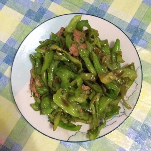 #爱美食#青椒炒肉
