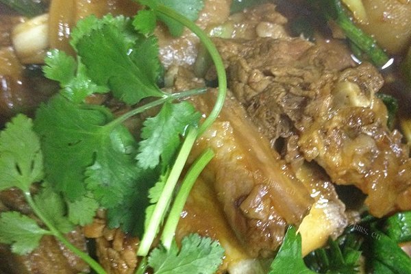 美味红烧羊肉