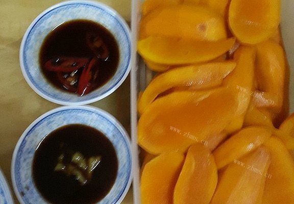 自制酱油芒果