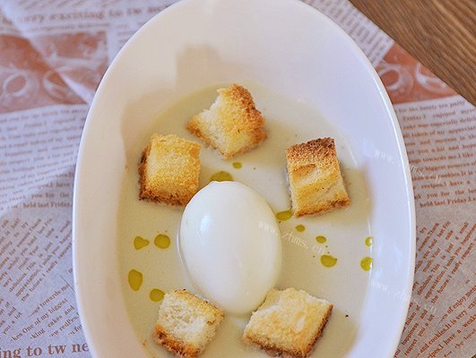 青蒜马铃薯冷汤