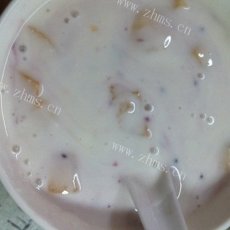 简单版酸奶蓝莓