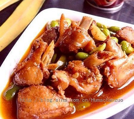 毛豆辣子鸡