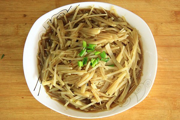 醋溜土豆丝（汁稠版）