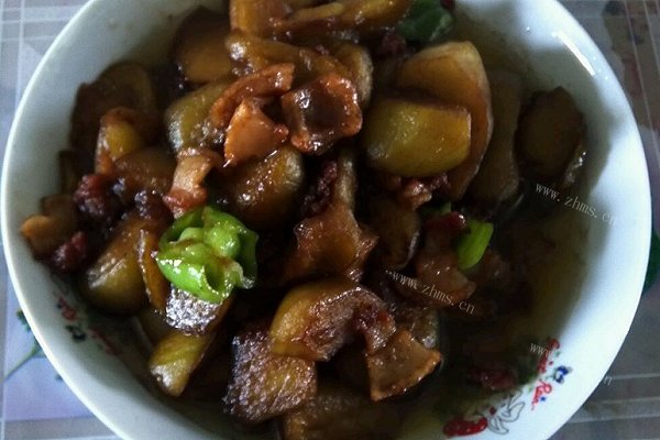 家常油焖茄子