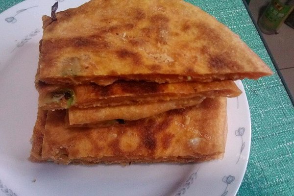胡萝卜面油饼