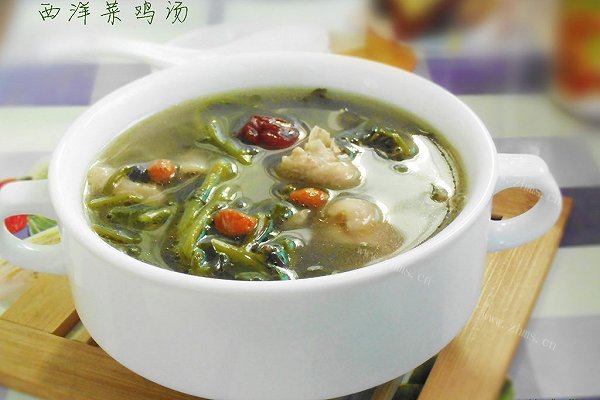 家常西洋菜鸡汤