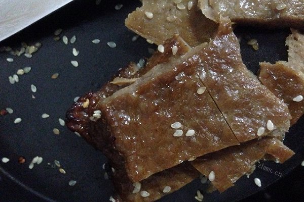 家庭版猪肉脯QQ吃