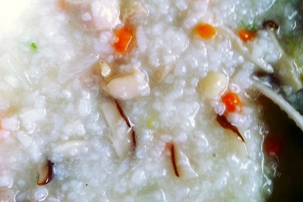 香菇鸡肉粥