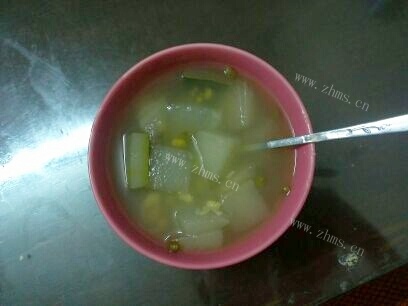 家常绿豆薏仁冬瓜汤