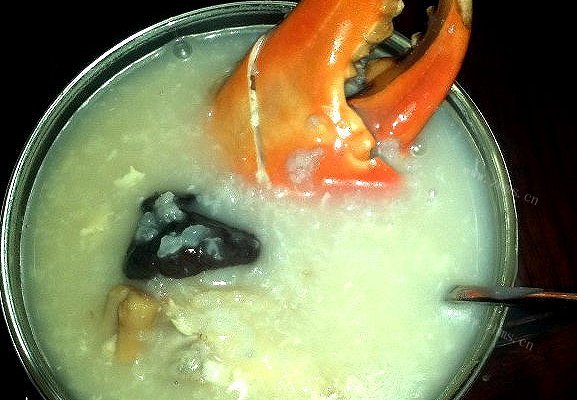 美味蟹粥