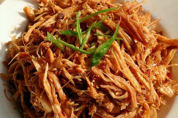 麻辣鸡丝