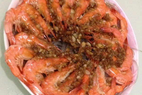 粉丝蒸虾