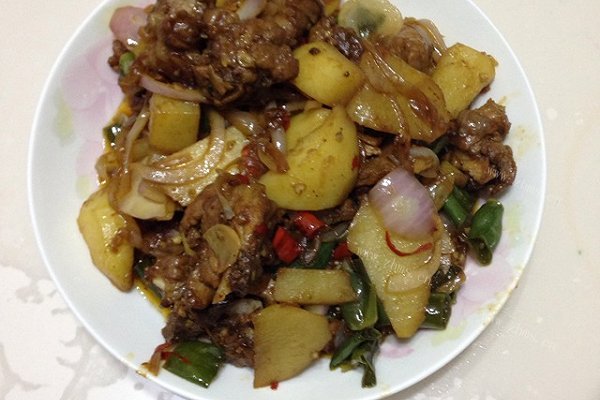 排骨烧土豆