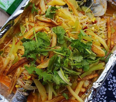 广东风味-烤黑鱼的做法
