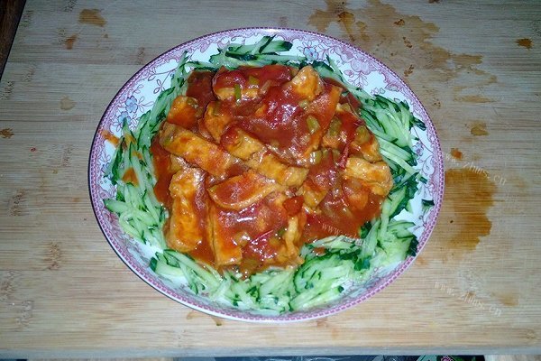 自制番茄烧豆腐