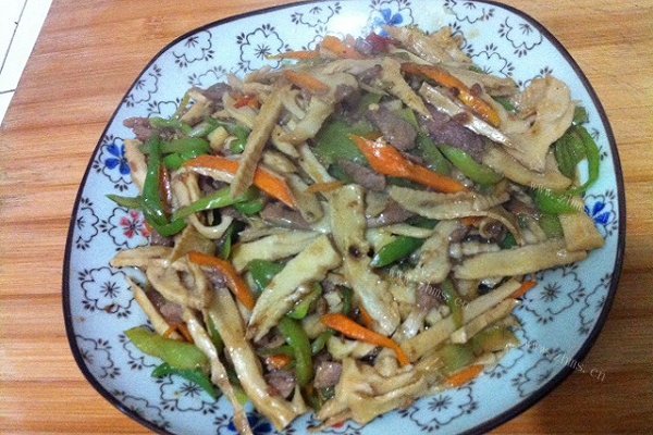 肉丝笋干
