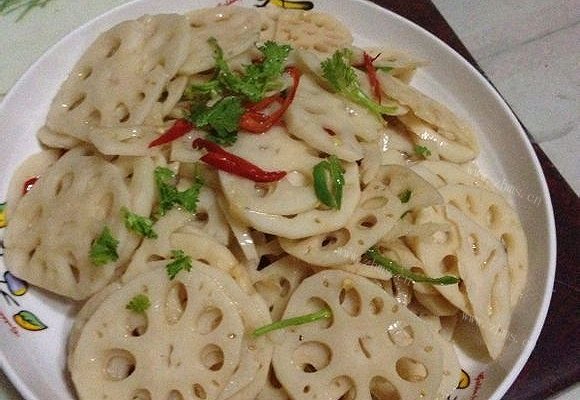 凉拌脆藕