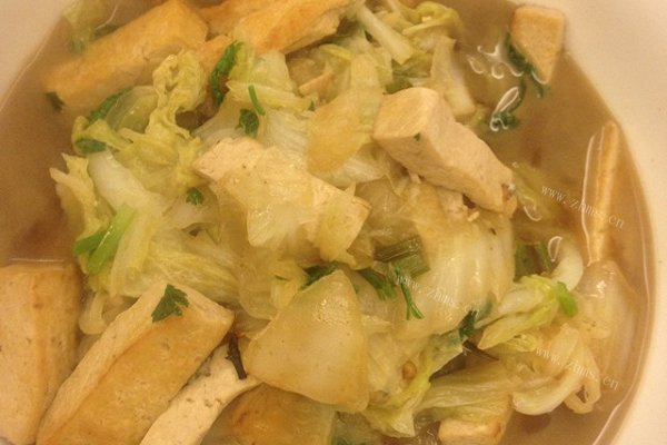 白菜豆腐