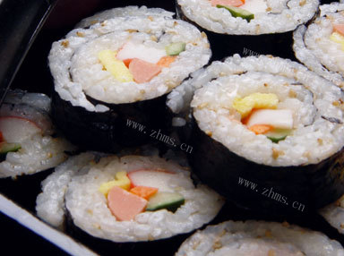 美味的紫菜包饭