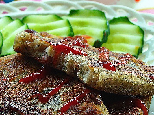 杂粮饼和杂粮粥