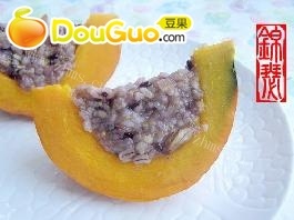健康美食 南瓜杂粮饭