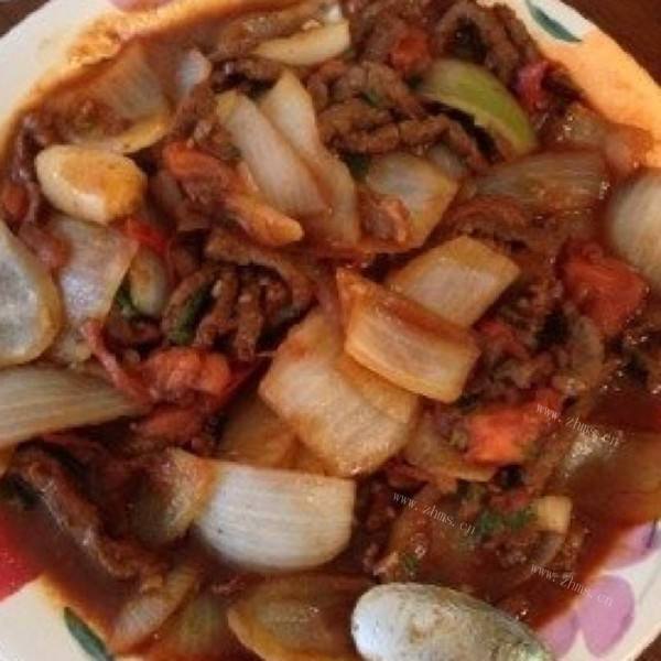 「自创」洋葱炒肉