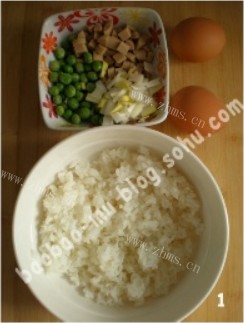 处理剩米饭之什锦米饼