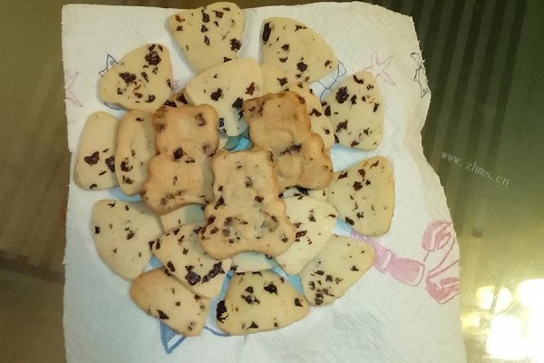 自制提子杏仁饼