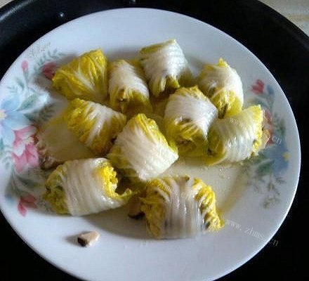 家常娃娃菜肉卷