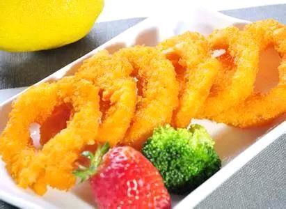 香炸鱿鱼圈