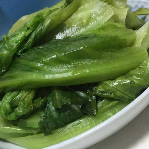 美味可口的蚝油生菜