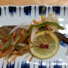 鯵の南蛮漬け(竹荚鱼的南蛮腌制）