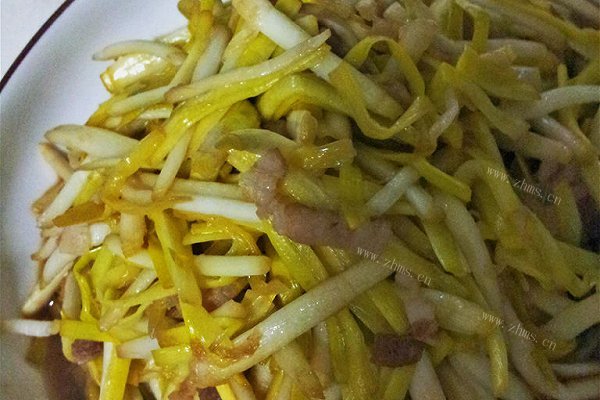肉丝蒜黄