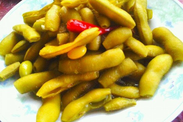 水煮毛豆