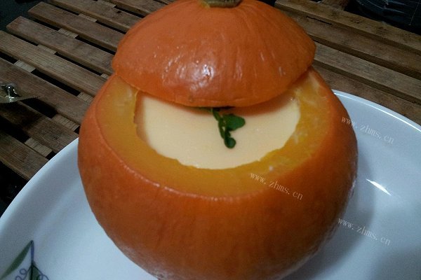 小南瓜蒸蛋