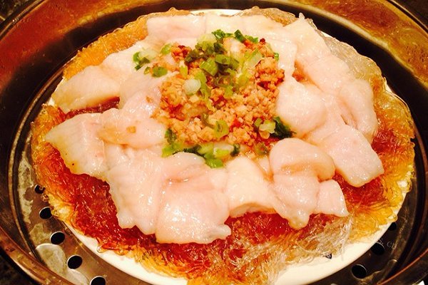 清蒸龙利鱼和粉丝
