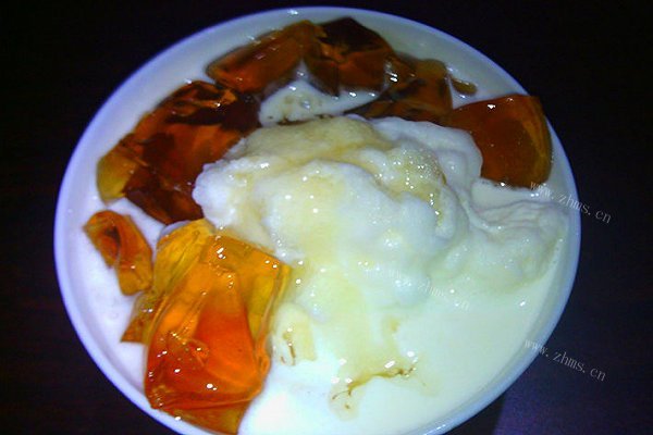 蜂蜜牛奶冰沙