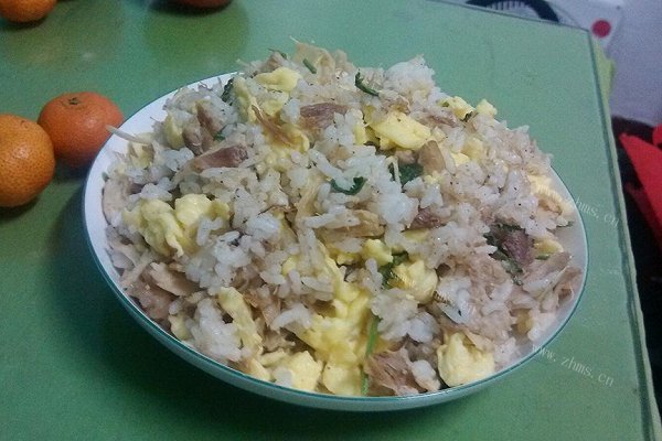 鸡茸炒饭