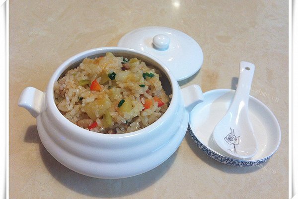土豆焖饭