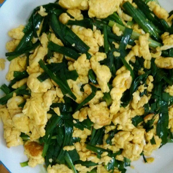 自制韭菜炒鸡蛋