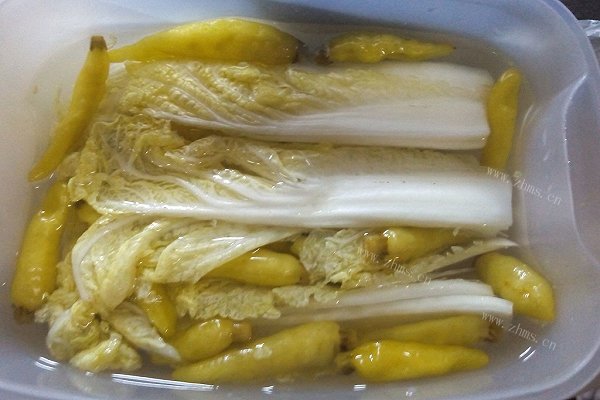 美味泡椒娃娃菜