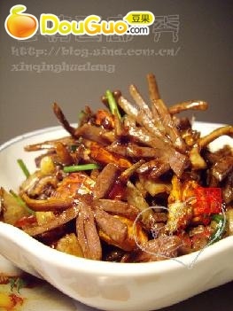 美味爆炒鸭胗