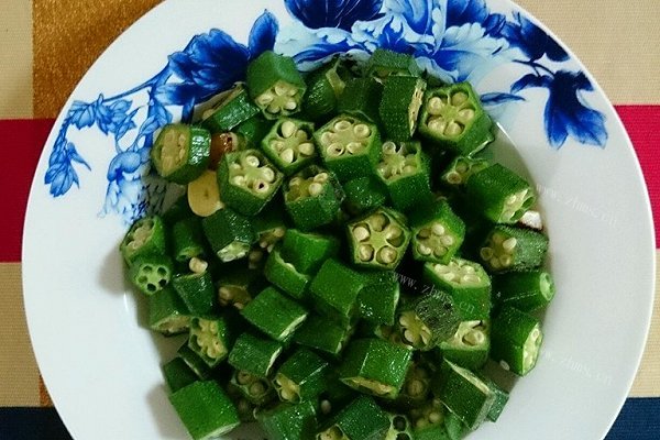 蒜蓉秋葵