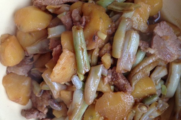 土豆芸豆炖肉