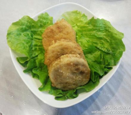 椒盐炸藕盒