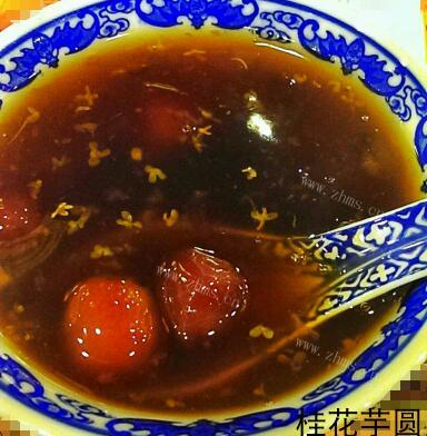 可口红豆桂花芋圆