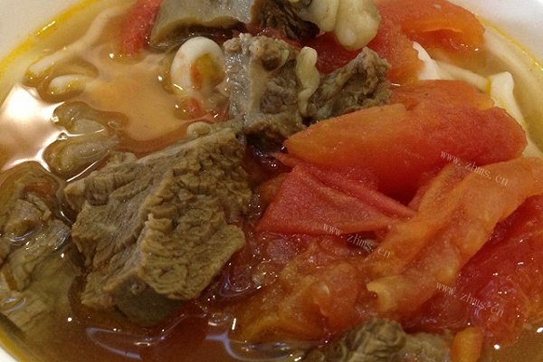 家常番茄牛肉面
