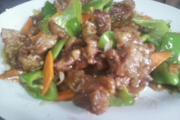 美味的焦熘肉段