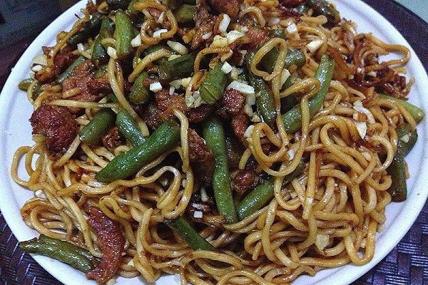 豆角焖面