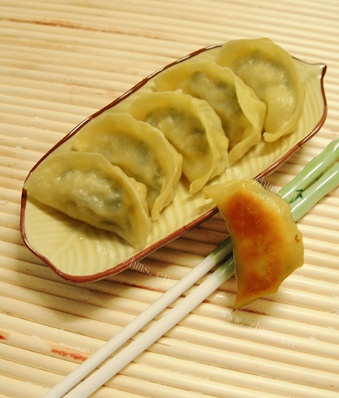 鸡汁煎饺